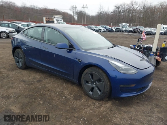 2023 Tesla Model 3 with VIN 5YJ3E1EA1PF664311, listed as a IAAI auction lot 41839591 with 17,416 mi miles and . Bid and sale history available at carsss.com. Image 1.