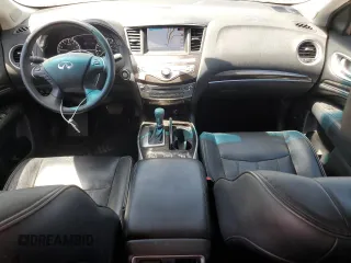 2015 Infiniti QX60 with VIN 5N1AL0MM5FC524840, listed as a Copart auction lot 55408175 with 89,574 mi miles and Salvage title. Bid and sale history available at DreamBid. Image 8.