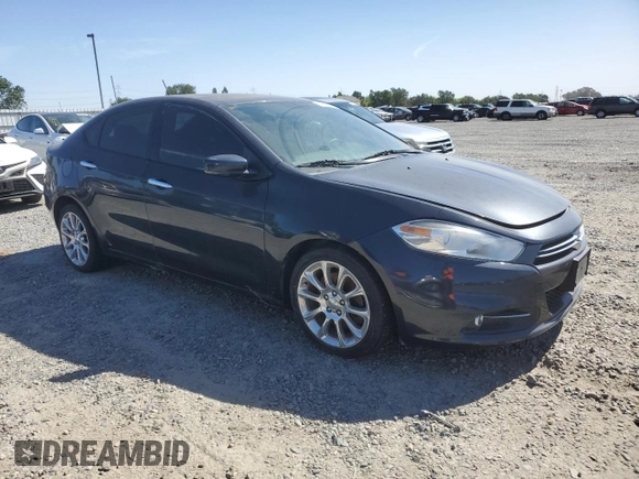 2013 Dodge Dart Limited with VIN 1C3CDFCH6DD133483, listed as a Copart auction lot 55659405 with 106,264 mi miles and Clean Title. Bid and sale history available at DreamBid. Image 4.