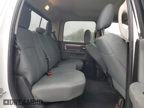 2018 Ram 1500 Outdoorsman with VIN 1C6RR7TT7JS107488, listed as a Copart auction lot 58616085 with 101,395 mi miles and Salvage title. Bid and sale history available at DreamBid. Image 10.
