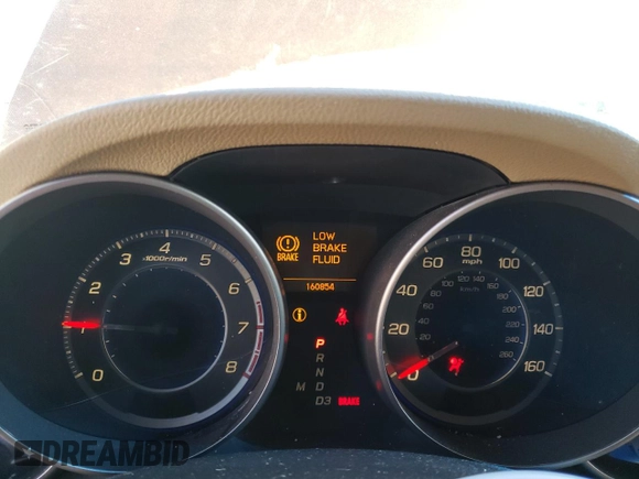 2007 Acura MDX Sport/Entertainment Pkg with VIN 2HNYD28847H524135, listed as a Copart auction lot 42949145 with 160,854 mi miles and Salvage Title. Bid and sale history available at carsss.com. Image 9.