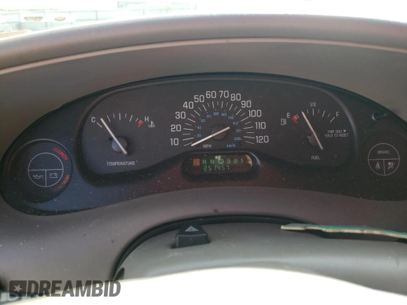 2003 Buick Century Custom with VIN 2G4WS52JX31164819, listed as a Copart auction lot 75800844 with 251,457 mi miles and Salvage Title. Bid and sale history available at carsss.com. Image 9.