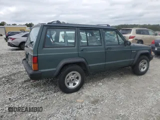 1993 Jeep Cherokee Sport with VIN 1J4FT68S4PL588241, listed as a Copart auction lot 80115884 with 204,174 mi miles and Salvage Title. Bid and sale history available at carsss.com. Image 3.