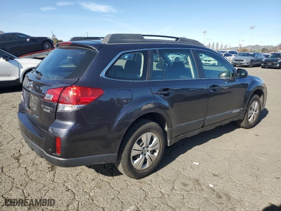 2010 Subaru Outback with VIN 4S4BRBAC0A3350260, listed as a Copart auction lot 44448345 with 75,350 mi miles and Salvage Title. Bid and sale history available at carsss.com. Image 3.