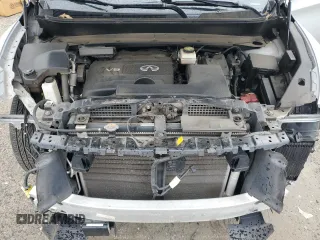 2019 Infiniti QX60 Luxe with VIN 5N1DL0MN3KC550028, listed as a Copart auction lot 58344085 with 84,052 mi miles and Salvage title. Bid and sale history available at DreamBid. Image 12.