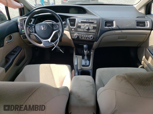 2013 Honda Civic LX z VIN 19XFB2F58DE259822, wystawiony jako Copart lot #59404415 z przebiegiem 65 523 mil mil oraz Szkoda całkowita • Salvage title. Historia ofert i sprzedaży dostępna na DreamBid. Obrazek 8.