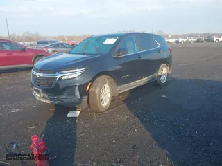 2022 Chevrolet Equinox LT with VIN 3GNAXUEV8NL221293, listed as a IAAI auction lot 41431585 with 1 mi miles. Bid and sale history available at carsss.com. Image 17.