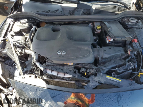 2018 Infiniti QX30 ESSENTIAL with VIN SJKCH5CP7JA055470, listed as a Copart auction lot 46557164 with 44,440 mi miles. Bid and sale history available at carsss.com. Image 12.