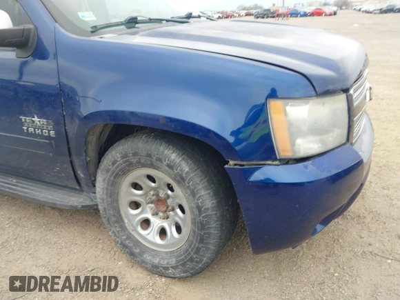 2012 Chevrolet Tahoe LS with VIN 1GNSCAE07CR271482, listed as a IAAI auction lot 41582756 with 134,299 mi miles and . Bid and sale history available at DreamBid. Image 6.