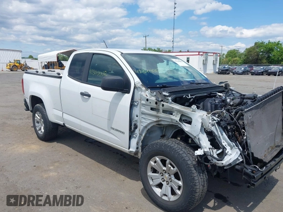 2018 Chevrolet Colorado 2WD Work Truck z VIN 1GCHSBEN4J1155188, wystawiony jako IAAI lot #42340002 z przebiegiem 83 422 mil mil oraz . Historia ofert i sprzedaży dostępna na DreamBid. Obrazek 1.
