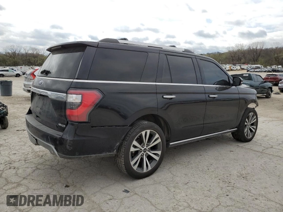 2020 Ford Expedition Limited with VIN 1FMJU2AT0LEA44015, listed as a Copart auction lot 50901635 with 58,425 mi miles and Salvage title. Bid and sale history available at DreamBid. Image 3.
