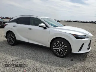 2023 Lexus RX with VIN 2T2BAMCA0PC024960, listed as a Copart auction lot 50072655 with 15,149 mi miles and Salvage Title. Bid and sale history available at carsss.com. Image 4.