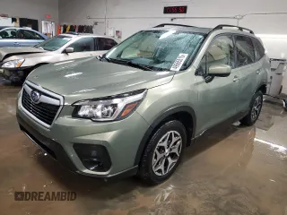 2020 Subaru Forester Premium with VIN JF2SKAGC1LH583923, listed as a Copart auction lot 49665515 with 61,874 mi miles and Salvage Title. Bid and sale history available at carsss.com. Image 1.