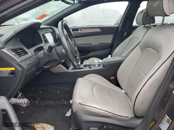 2015 Hyundai Sonata 2.0T Sport with VIN 5NPE34AB7FH224737, listed as a Copart auction lot 52767905 with 117,005 mi miles and Salvage Title. Bid and sale history available at carsss.com. Image 7.