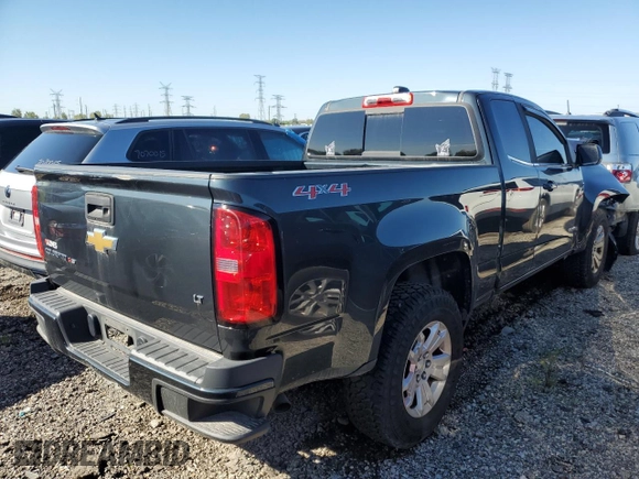 2018 Chevrolet Colorado 4WD LT with VIN 1GCHTCEN5J1158734, listed as a Copart auction lot 72604454 with 145,578 mi miles and Salvage Title. Bid and sale history available at carsss.com. Image 3.