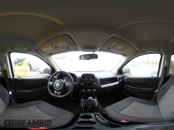 2017 Jeep Compass Sport with VIN 1C4NJCBA4HD123718, listed as a IAAI auction lot 41986191 with 140,109 mi miles and . Bid and sale history available at DreamBid. Image 18.