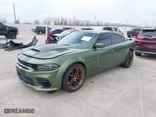 2021 Dodge Charger SRT Hellcat Widebody with VIN 2C3CDXL97MH669182, listed as a IAAI auction lot 41635457 with 38,211 mi miles. Bid and sale history available at carsss.com. Image 2.