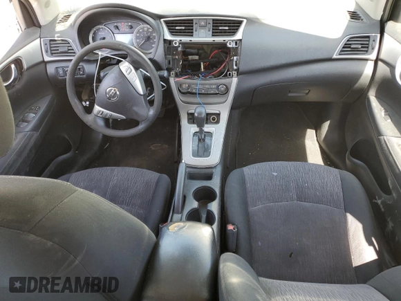 2014 Nissan Sentra S with VIN 3N1AB7AP7EY337381, listed as a Copart auction lot 54129985 with 187,972 mi miles and Salvage Title. Bid and sale history available at DreamBid. Image 8.