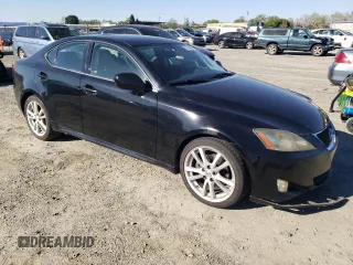 2006 Lexus IS 250 Manual with VIN JTHBK262562021039, listed as a Copart auction lot 50339005 with 180,815 mi miles and Salvage Title. Bid and sale history available at carsss.com. Image 4.