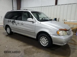 2003 Kia Sedona LX with VIN KNDUP131736467120, listed as a Copart auction lot 61992234 with 133,222 mi miles and Salvage Title. Bid and sale history available at carsss.com. Image 4.