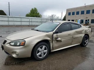 2005 Pontiac Grand Prix z VIN 2G2WP522251169616, wystawiony jako Copart lot #55975445 z przebiegiem 122 876 mil mil oraz Szkoda całkowita • Salvage title. Historia ofert i sprzedaży dostępna na DreamBid. Obrazek 1.