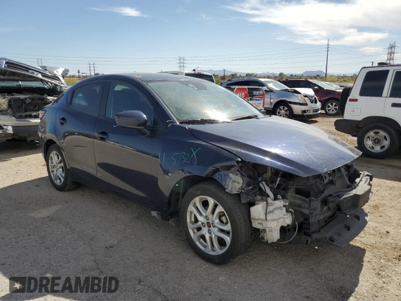 2016 Scion iA with VIN 3MYDLBZV9GY142108, listed as a Copart auction lot 53721325 with 56,468 mi miles and Salvage Title. Bid and sale history available at carsss.com. Image 4.