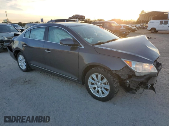 2012 Buick LaCrosse Premium 1 with VIN 1G4GD5ERXCF316171, listed as a Copart auction lot 82831664 with 75,789 mi miles and Salvage Title. Bid and sale history available at carsss.com. Image 4.