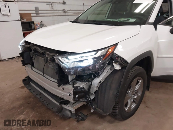 2023 Toyota RAV4 Hybrid XLE with VIN JTMRWRFV1PD180055, listed as a IAAI auction lot 41748593 with 40,487 mi miles. Bid and sale history available at carsss.com. Image 17.