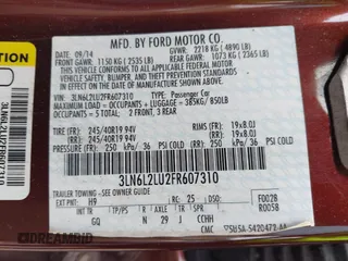 2015 Lincoln MKZ Hybrid with VIN 3LN6L2LU2FR607310, listed as a IAAI auction lot 42115513 with 80,418 mi miles and . Bid and sale history available at DreamBid. Image 9.