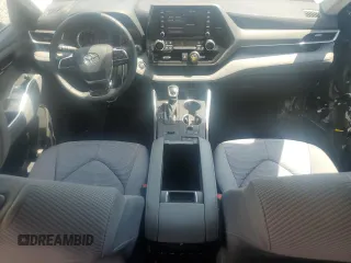 2021 Toyota Highlander L with VIN 5TDZZRAH1MS086847, listed as a Copart auction lot 54145345 with 43,425 mi miles and Salvage title. Bid and sale history available at DreamBid. Image 8.