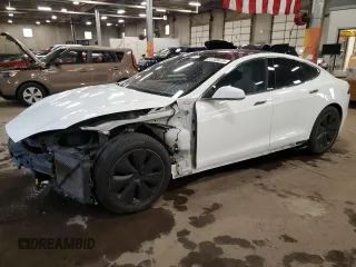 2016 Tesla Model S 70 kWh Battery with VIN 5YJSA1E13GF147342, listed as a Copart auction lot 51769475 with 94,426 mi miles and Salvage Title. Bid and sale history available at carsss.com. Image 1.