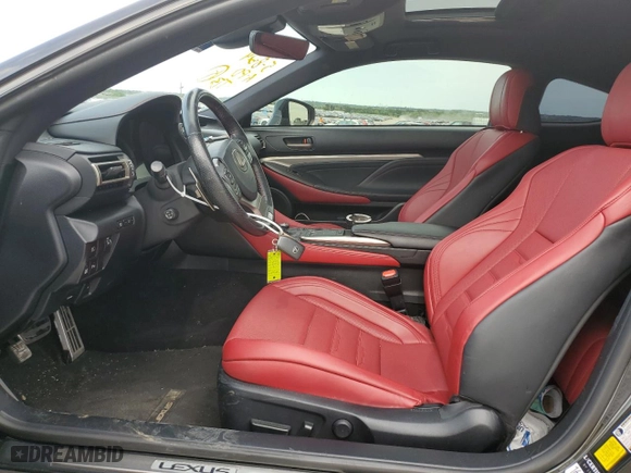 2019 Lexus RC with VIN JTHHA5BC5K5010208, listed as a Copart auction lot 54636614 with 83,936 mi miles. Bid and sale history available at carsss.com. Image 7.