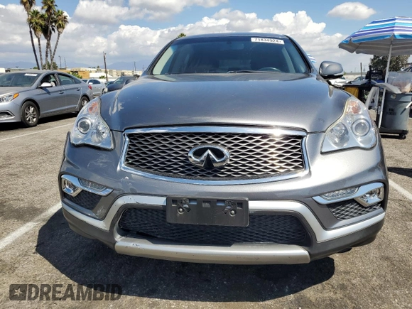 2017 Infiniti QX50 with VIN JN1BJ0RP4HM381140, listed as a Copart auction lot 71834924 with 44,022 mi miles and Salvage Title. Bid and sale history available at carsss.com. Image 5.