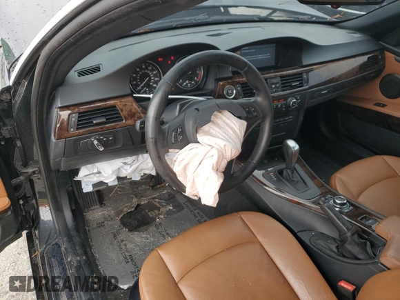 2011 BMW 3 Series 335i with VIN WBADX7C53BE261364, listed as a Copart auction lot 48391185 with 118,331 mi miles and Salvage Title. Bid and sale history available at carsss.com. Image 8.