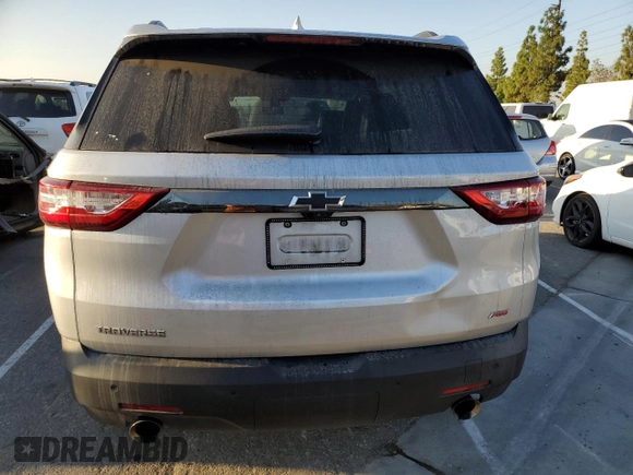 2018 Chevrolet Traverse RS with VIN 1GNERJKX1JJ254511, listed as a Copart auction lot 72383864 with 91,640 mi miles and Salvage Title. Bid and sale history available at carsss.com. Image 6.