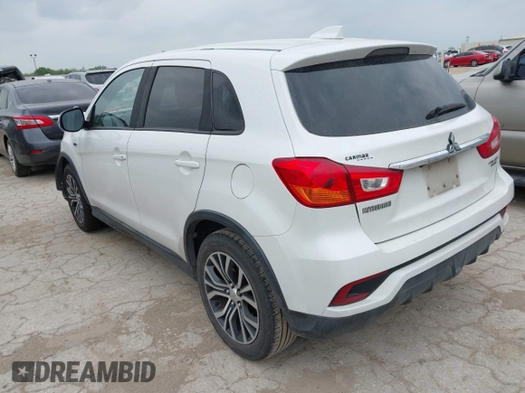 2018 Mitsubishi Outlander ES with VIN JA4AP3AU9JZ009760, listed as a IAAI auction lot 42198687 with 132,221 mi miles and . Bid and sale history available at DreamBid. Image 3.
