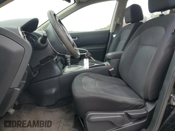 2011 Nissan Rogue SV with VIN JN8AS5MT5BW185098, listed as a Copart auction lot 55133755 with 124,680 mi miles and Salvage Title. Bid and sale history available at DreamBid. Image 7.