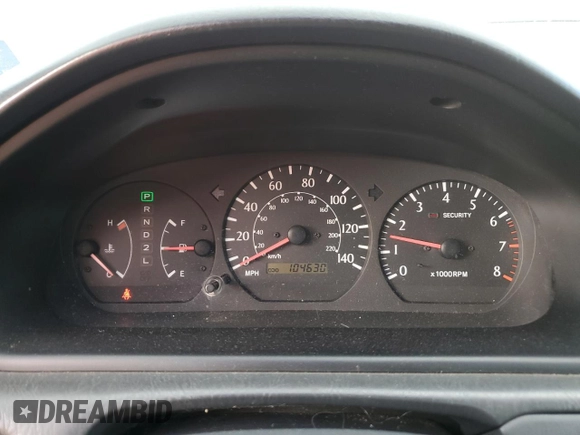 2000 Toyota Solara SE with VIN 2T1FF22P0YC381977, listed as a Copart auction lot 81397894 with 104,630 mi miles and Non Repairable. Bid and sale history available at DreamBid. Image 9.