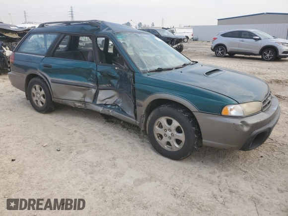 1998 Subaru Legacy Outback with VIN 4S3BG6859W7608512, listed as a Copart auction lot 47097145 with 274,288 mi miles and Salvage title. Bid and sale history available at DreamBid. Image 4.