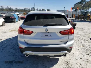 2021 BMW X1 xDrive28i with VIN WBXJG9C08M5T66350, listed as a Copart auction lot 43966353 with 1,721 mi miles. Bid and sale history available at carsss.com. Image 6.