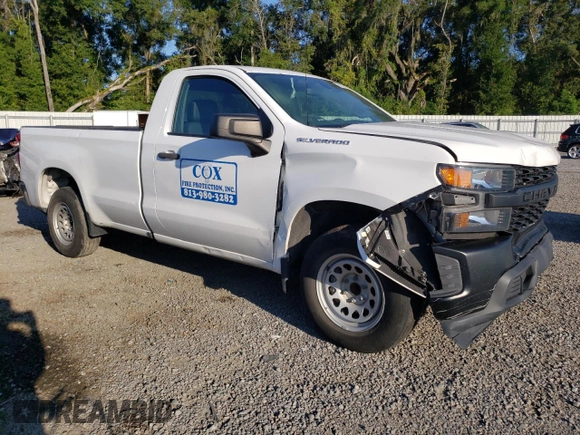 2021 Chevrolet Silverado 1500 Work Truck with VIN 3GCNWAEHXMG344252, listed as a Copart auction lot 72424184 with 71,858 mi miles and Non Repairable. Bid and sale history available at carsss.com. Image 4.