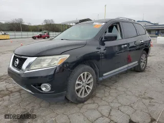 2013 Nissan Pathfinder Platinum with VIN 5N1AR2MN4DC633810, listed as a Copart auction lot 51174065 with 162522 miles and Clean Title. Bid and sale history available at carsss.com. Image 1.
