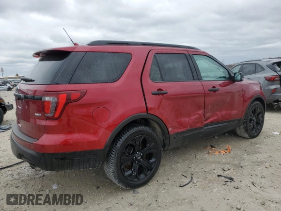 2019 Ford Explorer Sport with VIN 1FM5K8GT3KGB20072, listed as a Copart auction lot 50920005 with 37,621 mi miles and Clean Title. Bid and sale history available at carsss.com. Image 3.