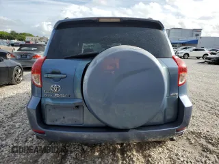 2007 Toyota RAV4 Sport with VIN JTMBD32V975078684, listed as a Copart auction lot 60661875 with 186,379 mi miles and Salvage title. Bid and sale history available at DreamBid. Image 6.