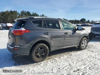 2015 Toyota RAV4 LE with VIN JTMBFREV7FJ032172, listed as a Copart auction lot 86097144 with 91,250 mi miles and Salvage Title. Bid and sale history available at carsss.com. Image 3.