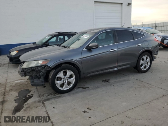 2010 Honda Accord Crosstour EX-L with VIN 5J6TF2H59AL009846, listed as a Copart auction lot 84819984 with 168,639 mi miles and Salvage Title. Bid and sale history available at carsss.com. Image 1.