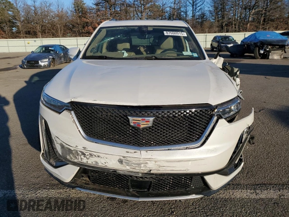 2022 Cadillac XT6 Sport with VIN 1GYKPHRS1NZ131085, listed as a Copart auction lot 87600915 with 23,251 mi miles and Salvage Title. Bid and sale history available at carsss.com. Image 5.