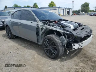 2023 Lexus IS with VIN JTHBZ1E29P5029345, listed as a Copart auction lot 68683564 with 25,834 mi miles and Salvage Title. Bid and sale history available at carsss.com. Image 4.