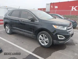 2017 Ford Edge Titanium with VIN 2FMPK4K82HBB14106, listed as a IAAI auction lot 41925945 with 96,243 mi miles. Bid and sale history available at carsss.com. Image 1.