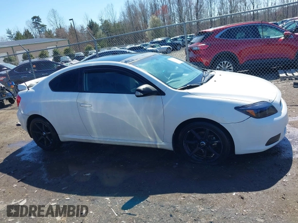 2005 Scion tC with VIN JTKDE177750004638, listed as a IAAI auction lot 41860203 with 184,800 mi miles. Bid and sale history available at carsss.com. Image 13.